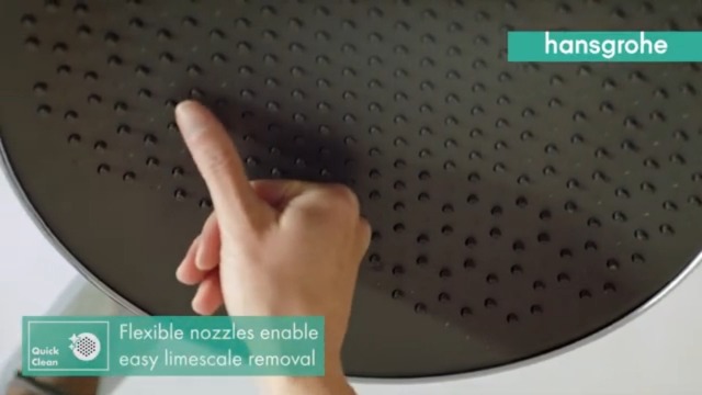 hansgrohe Rainfinity - shower head, hand shower round (⌀ 130 mm